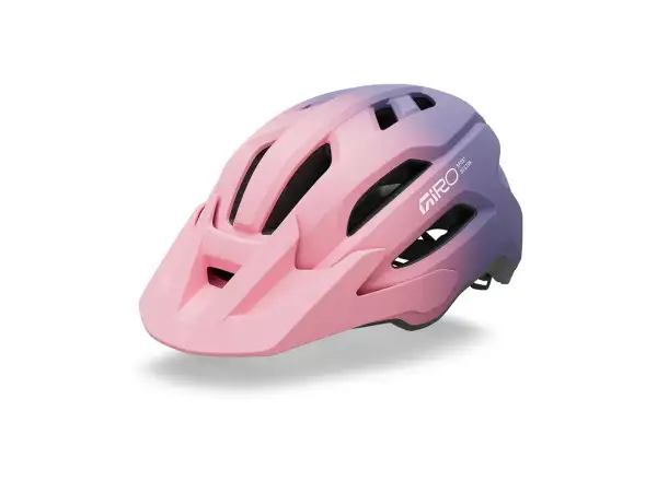 Giro Fixture II Youth detská prilba Mat Light Pink/Purple Fade