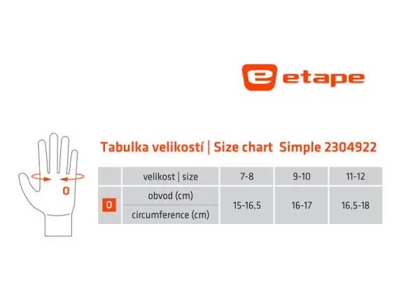 Etape Simple 2.0 detské rukavice lila/ružová
