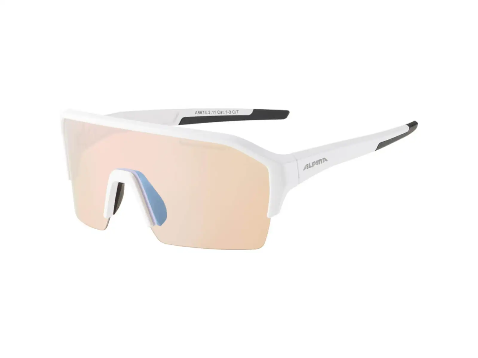 Alpina Ram HR Q-Lite V okuliare White Matt