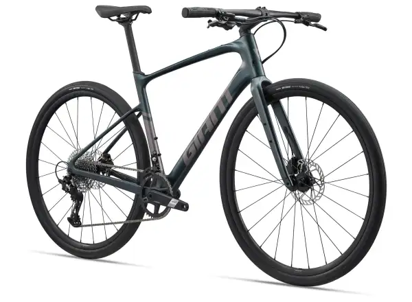 Giant FastRoad AR Advanced 1 cestný bicykel Asphalt Green