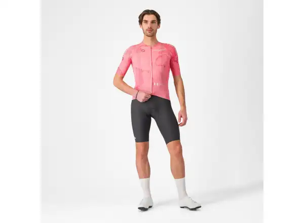 Castelli Giro 108 Race 8S pánsky dres krátky rukáv Rosa Giro
