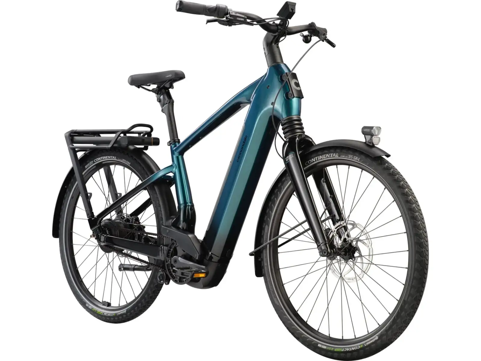 Cannondale Mavaro 1 Deep Teal mestský elektrobicykel