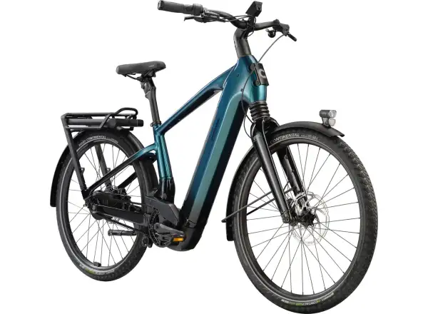 Cannondale Mavaro 1 Deep Teal mestský elektrobicykel