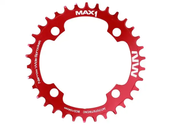 MAX1 Narrow Wide prevodník BCD104, 34z. červená