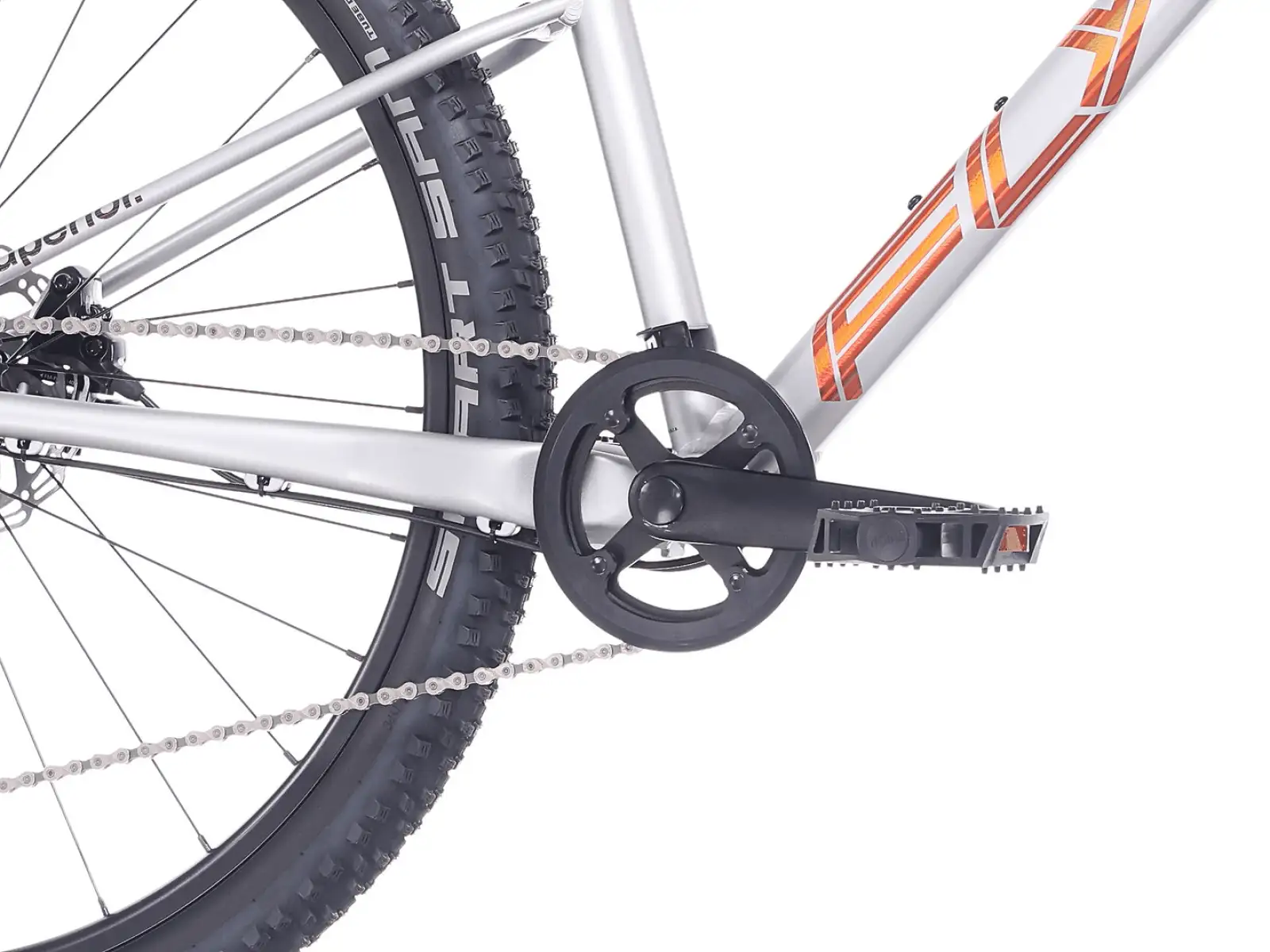 Superior F.L.Y. 27 detský bicykel Matte Silver