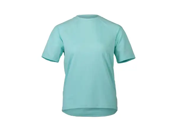 POC Essential Tee dámsky MTB dres s krátkym rukávom Light Kalkopyrit Blue, veľkosť. M