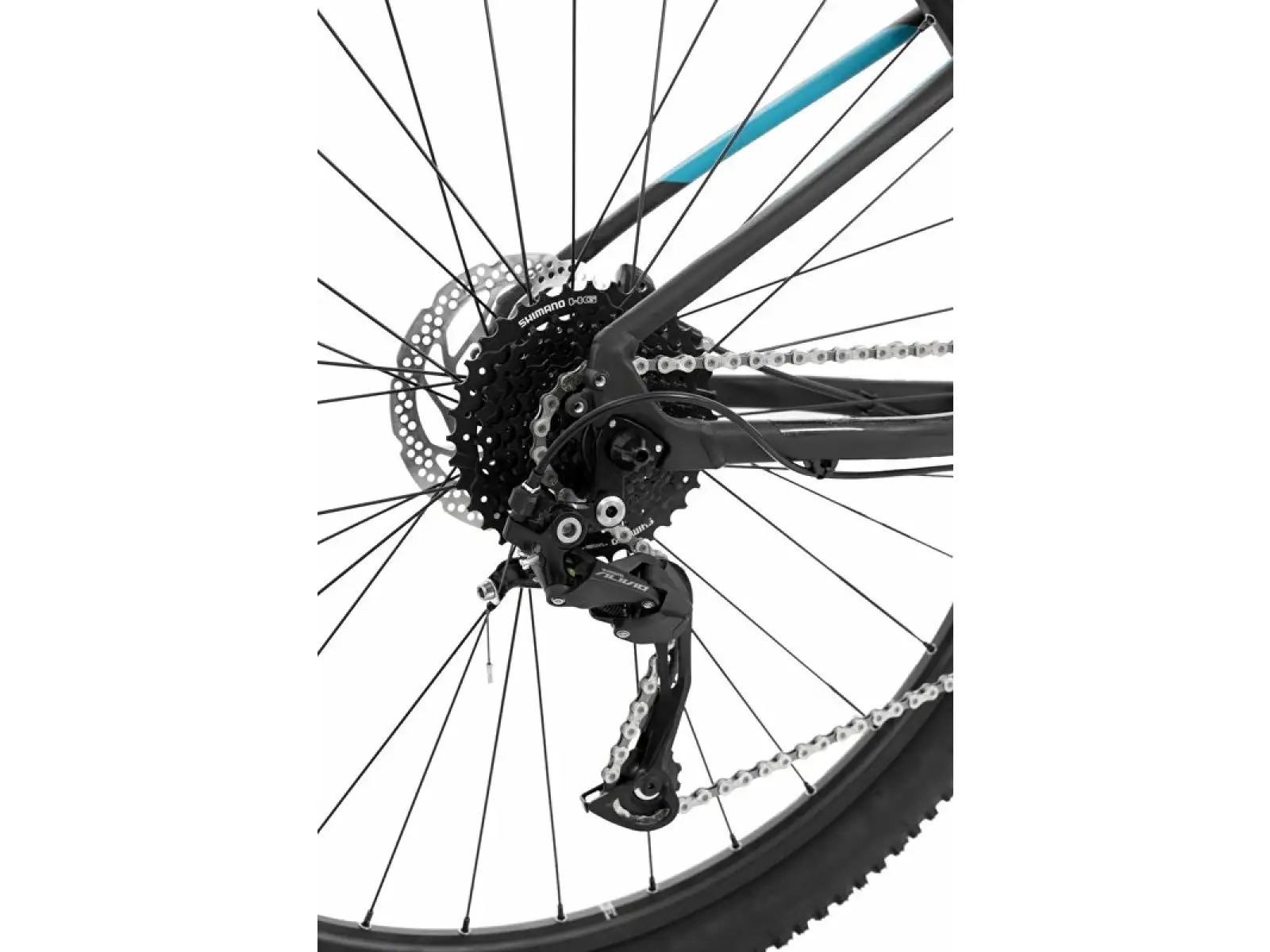 Rock Machine Torrent 30-29 horský bicykel Black/Petrol VZORKA