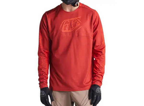 Troy Lee Designs Sprint Icon dres dlhý rukáv Fire Orange VZOROK