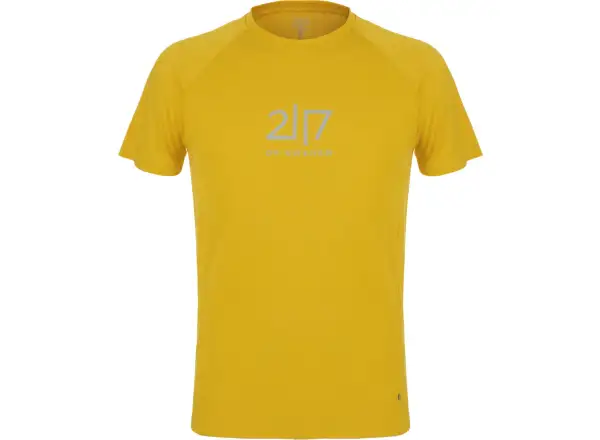 2117 of Sweden Huli pánske tričko krátky rukáv Dark Yellow