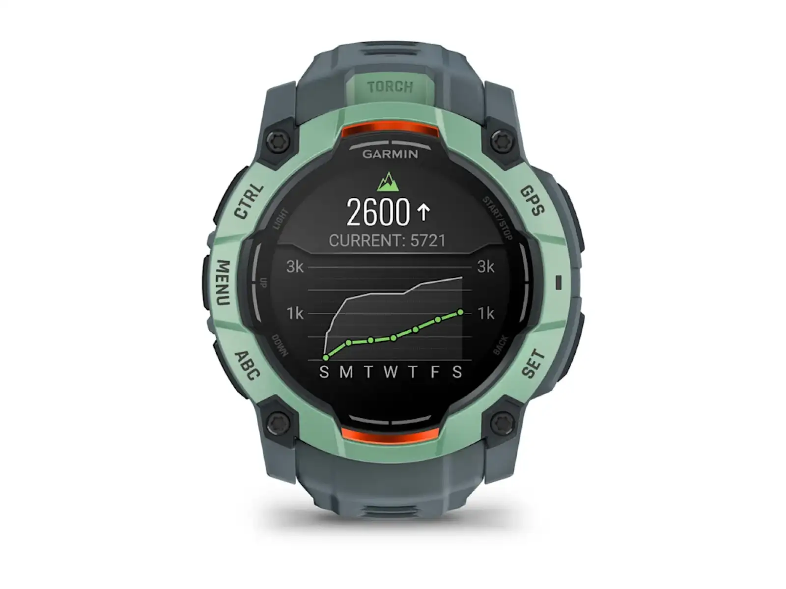 Garmin Instinct 3 Amoled 50 mm inteligentné hodinky Neotropic/Twilight remienok