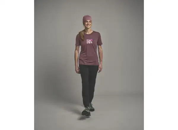 Ortovox 120 Cool Tec Mtn Sun dámske tričko krátky rukáv Chestnut