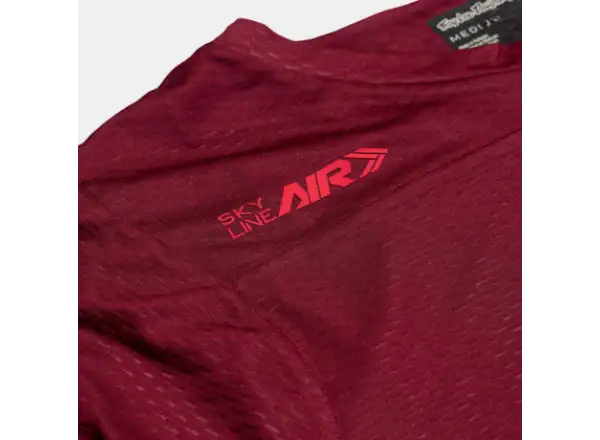 Troy Lee Designs Skyline Air Mono pánsky dres krátky rukáv Oxblood