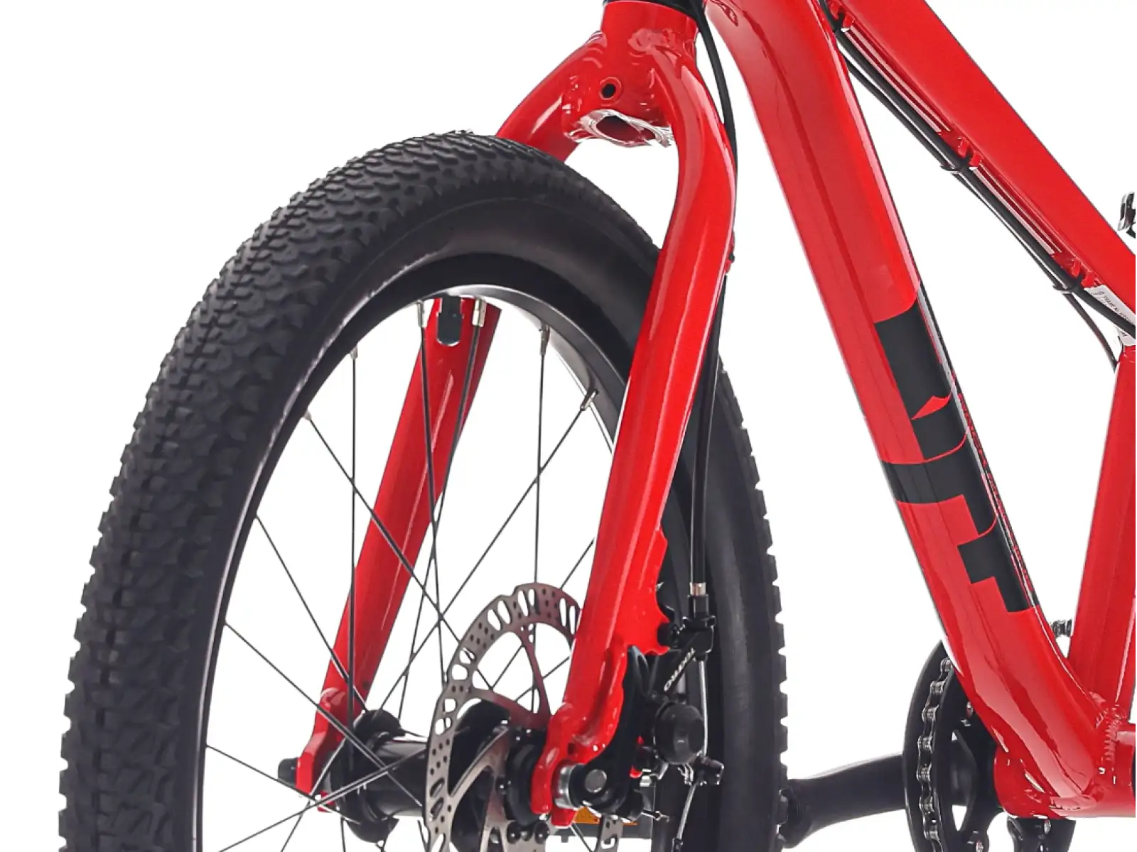 Rock Machine RIFF Tr 20 detský bicykel Gloss Fire Red