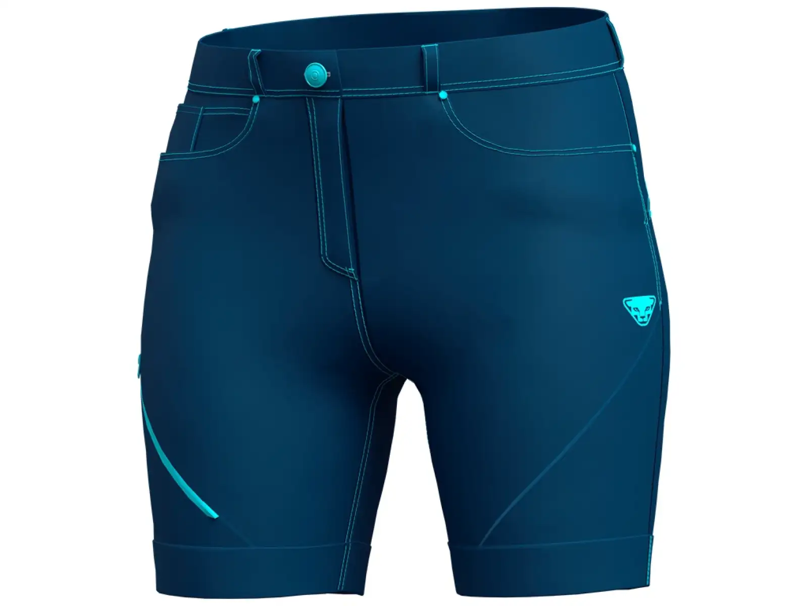 Dynafit transalper DST W jeans šortky dámske kraťasy poseidon