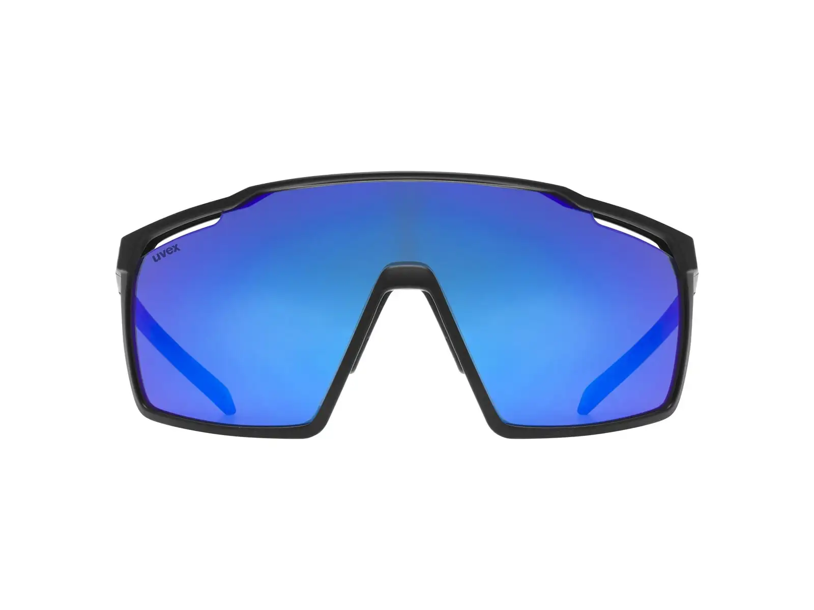 Uvex MTN Perform cyklistické okuliare Black Blue M/Mirror Blue