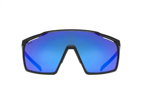Uvex MTN Perform cyklistické okuliare Black Blue M/Mirror Blue