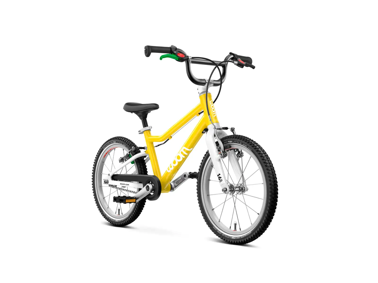 Woom GO 3 Vibrant Yellow 16 detský bicykel