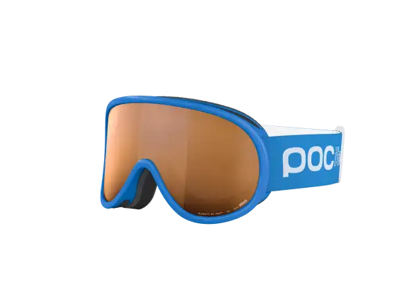 POC POCito Retina detské lyžiarske okuliare Fluorescent Blue/Partly Sunny Light Orange