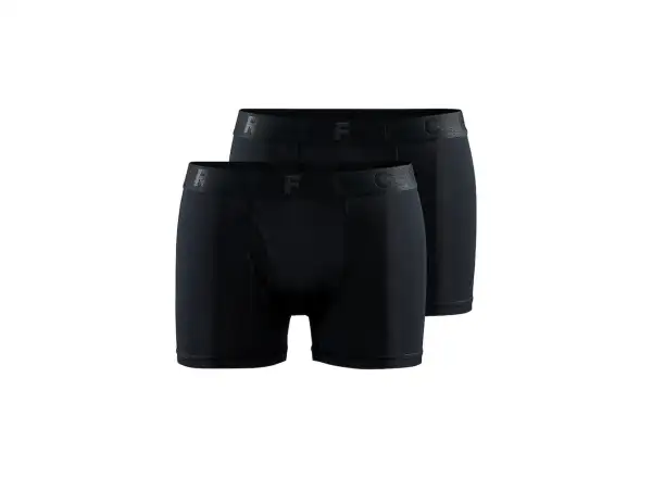 Craft CORE Dry 3" pánske boxerky 2 ks čierna