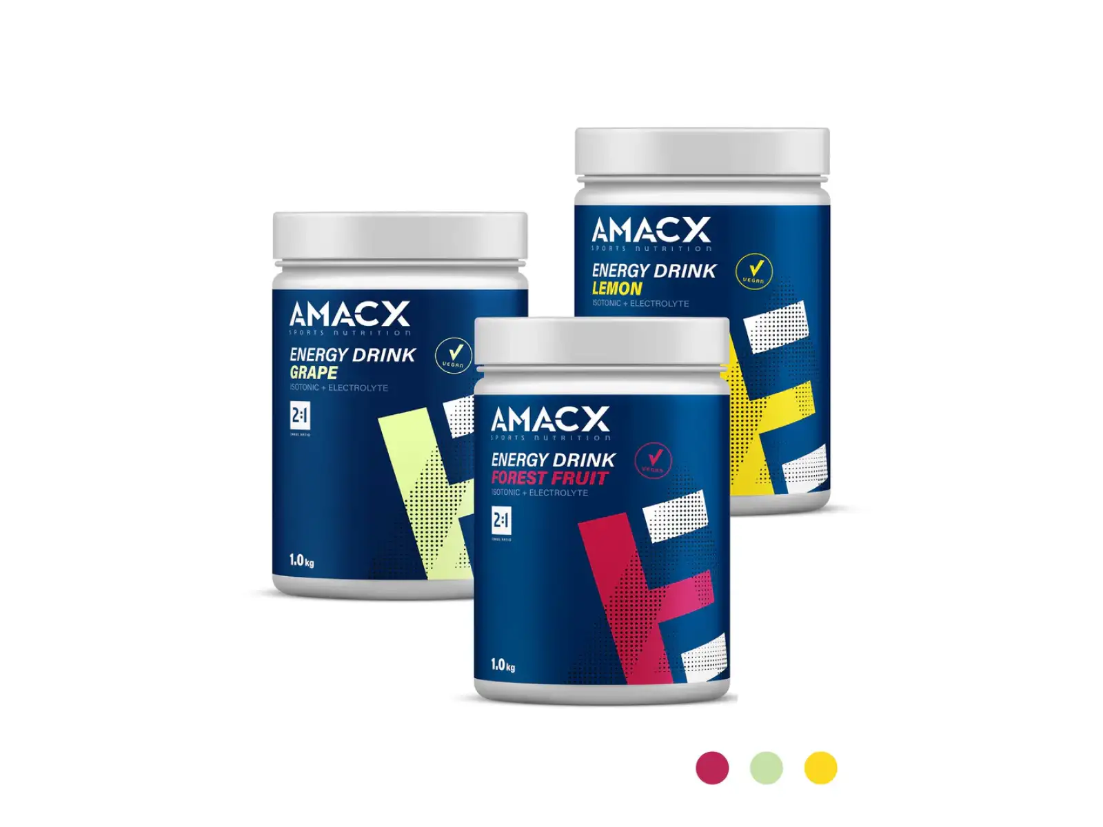 Amacx Energy Drink iontový nápoj 1 kg
