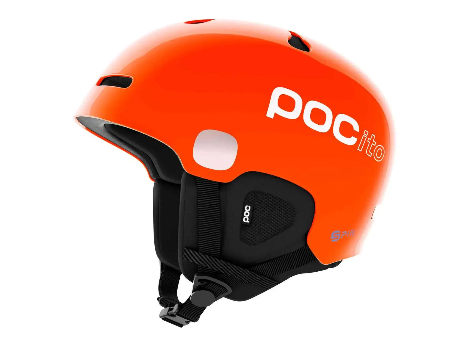 POC POCito Auric Cut MIPS detská lyžiarska prilba Fluorescent Orange veľkosť. M-L (55-58 cm)