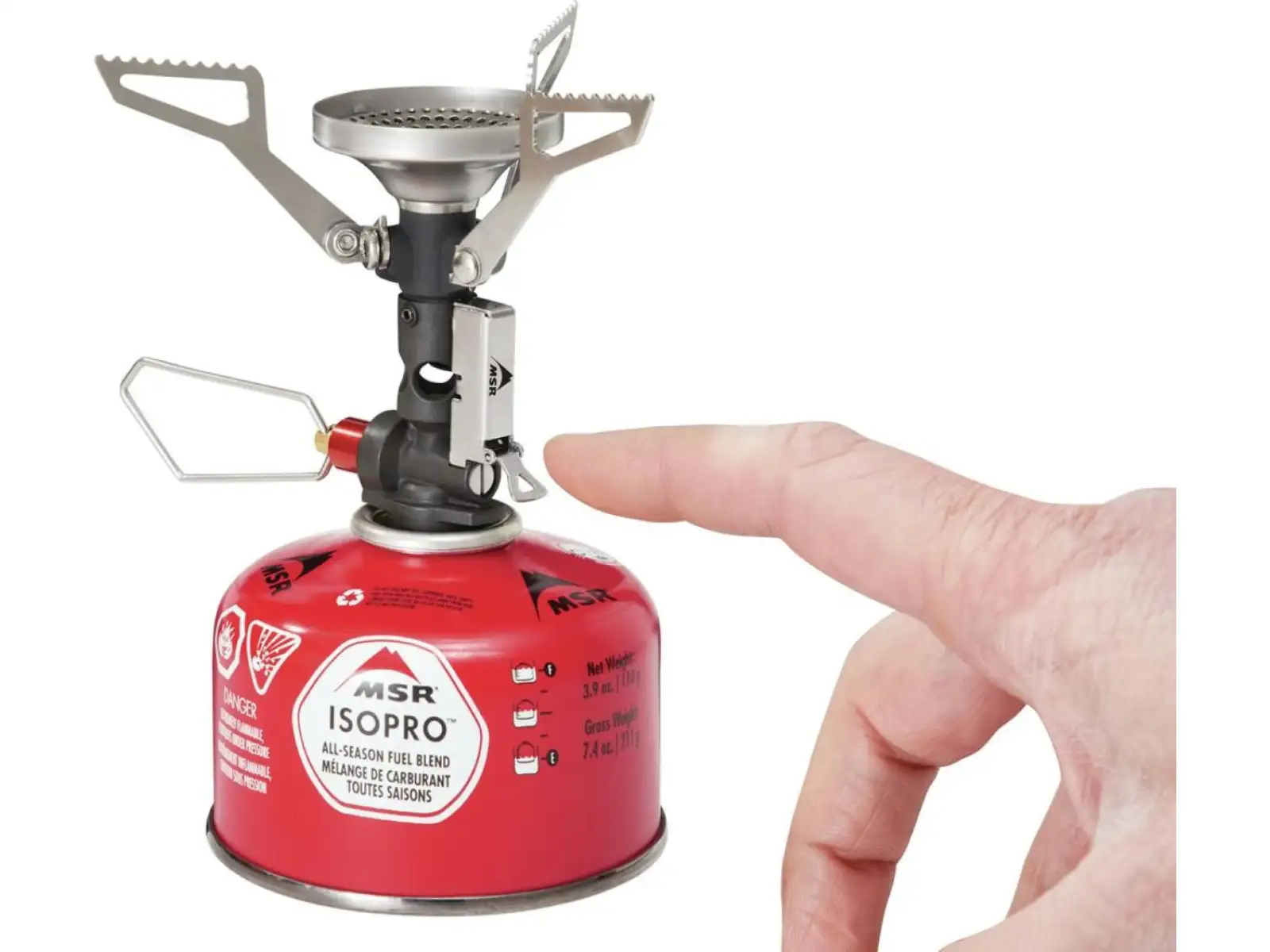 MSR Pocker Rocket Deluxe Kit varič s hrncem