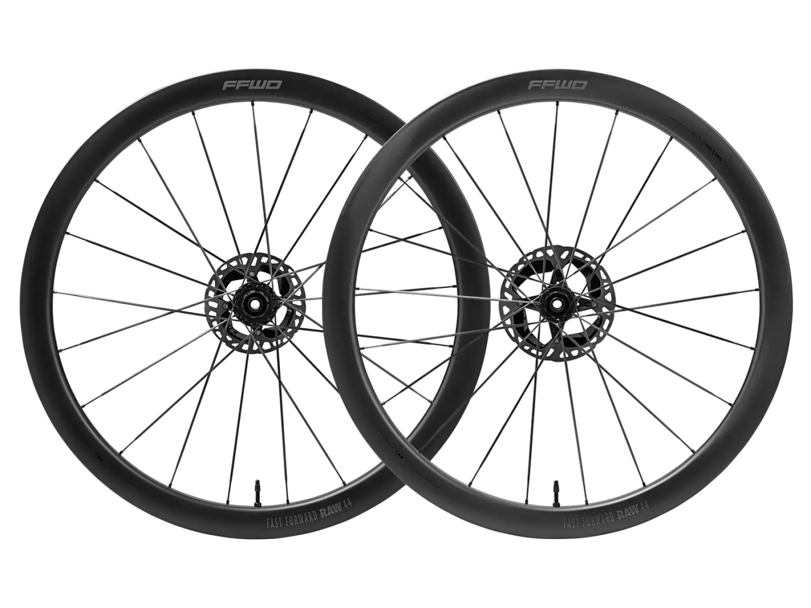 FFWD RAW CS 44 cestné výpletové kolesá Matt Black
