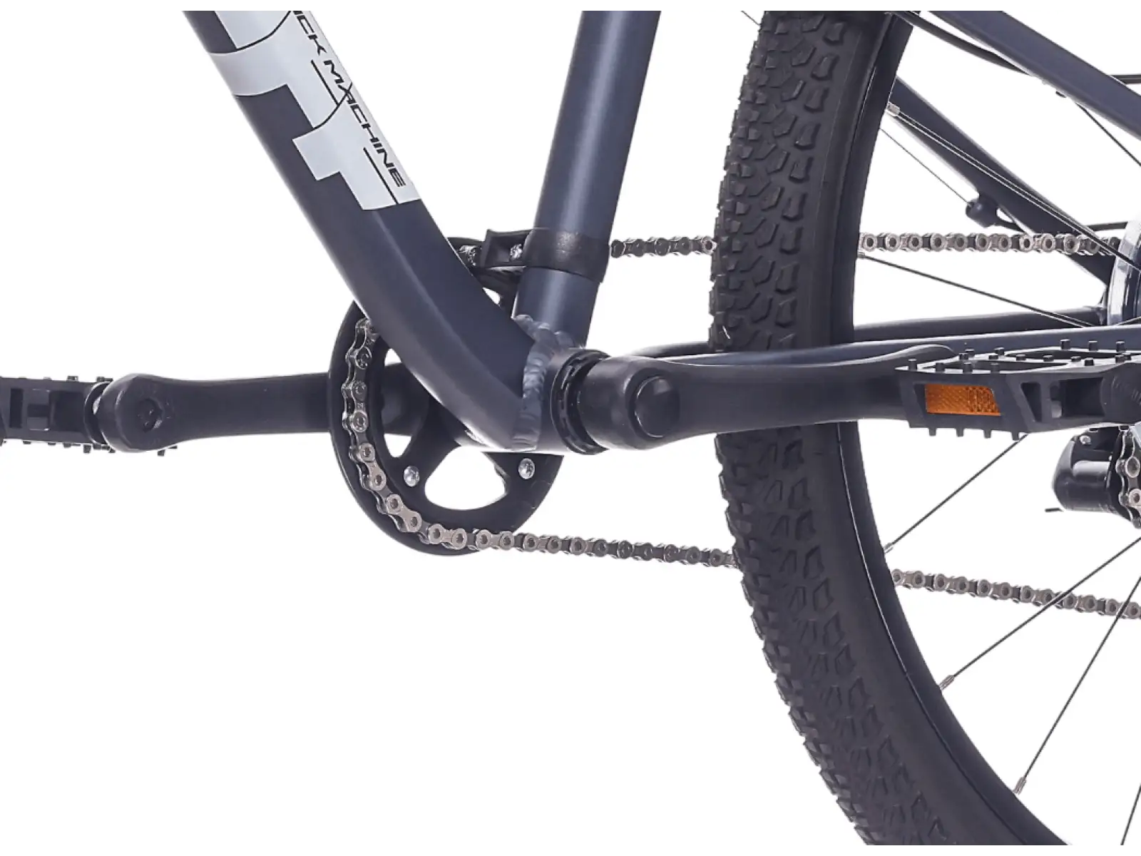 Rock Machine RIFF Tr 24 detský bicykel Matte Deep Ocean Blue