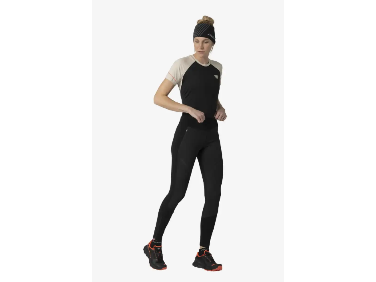 Dynafit Alpine Softshell Hybrid dámske bežecké nohavice Black Out