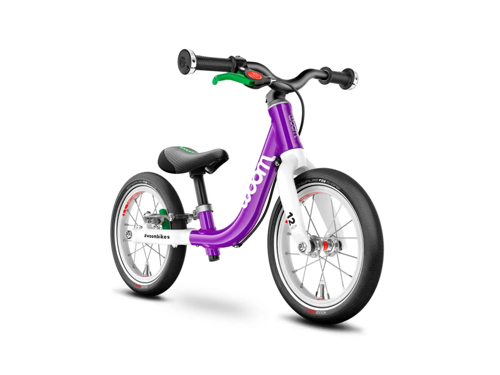 Woom 1 Purple 12 detské odrážadlo