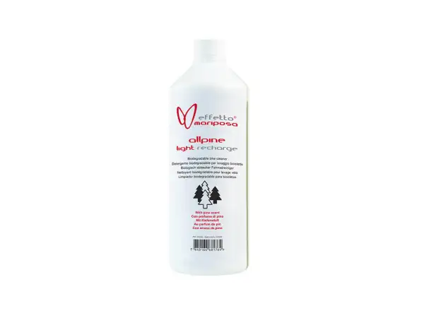 Effetto Mariposa Allpine Light Recharger čistiaci prostriedok na bicykel 1000 ml