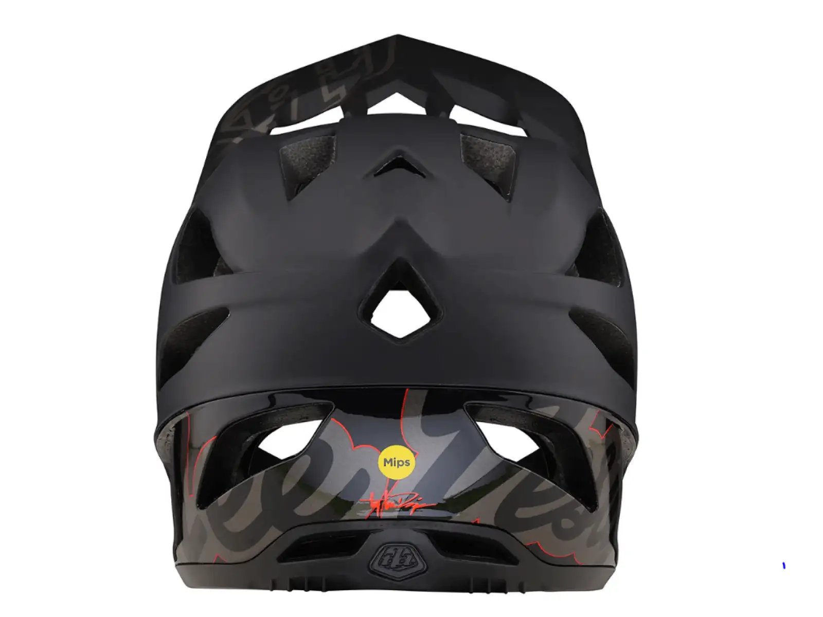 Troy Lee Designs Stage Mips prilba Signature Black