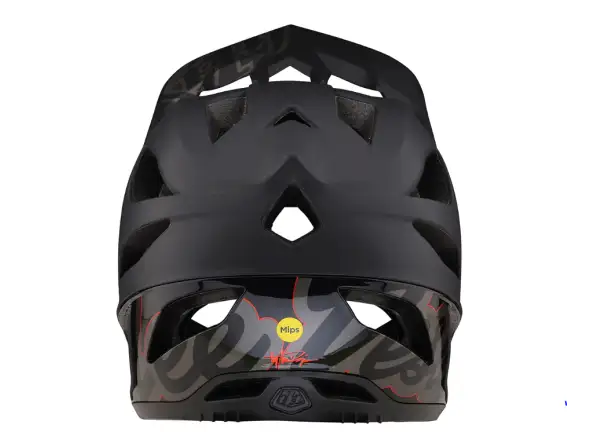 Troy Lee Designs Stage Mips prilba Signature Black