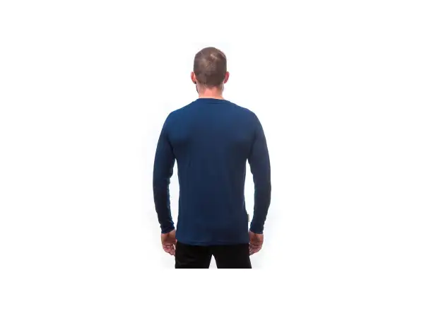 Sensor Merino Air PT Explore pánske tričko dlhý rukáv tmavo modrá