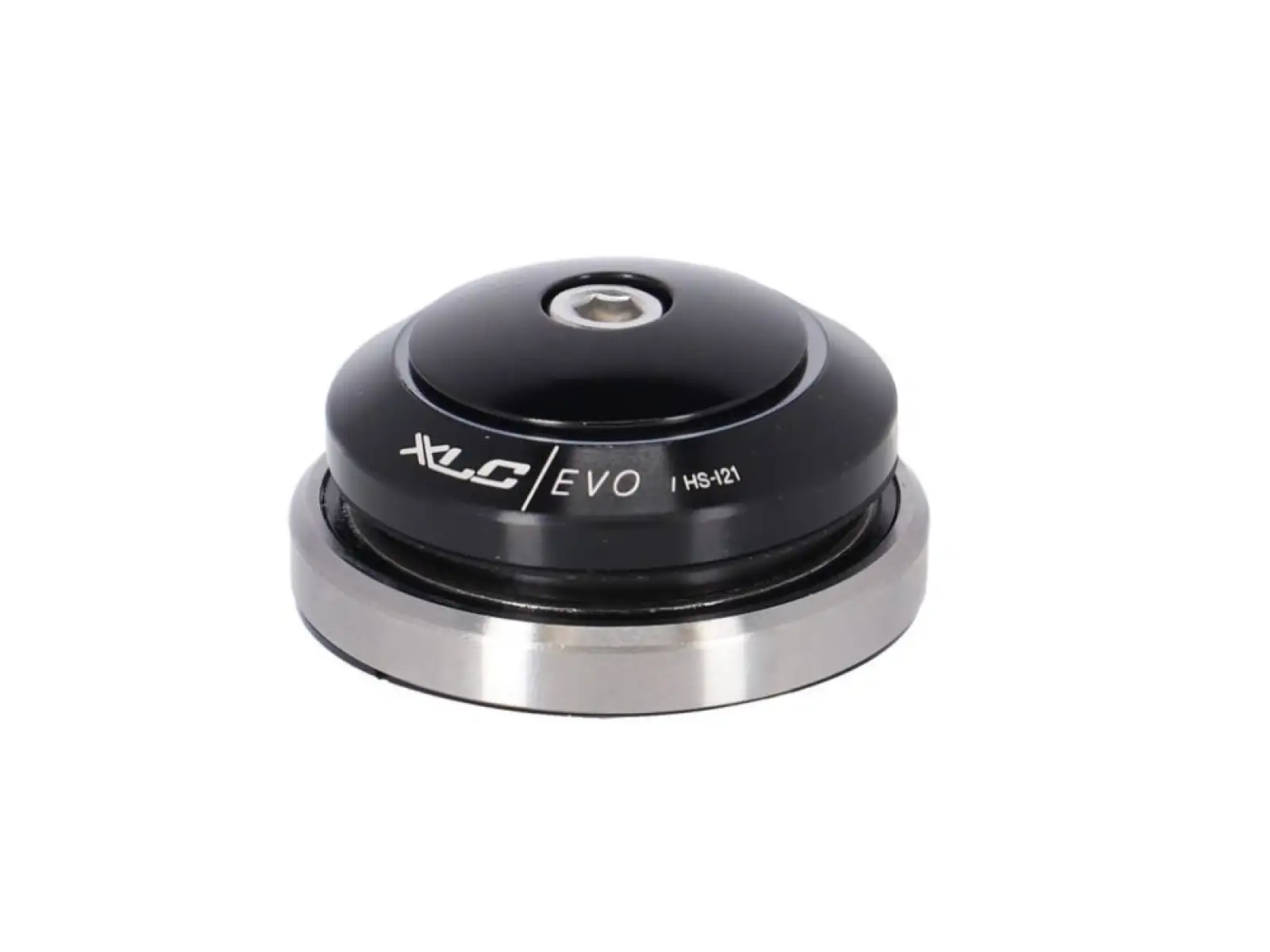 XLC Evo HS-I21 1 1/8“ - 1,5 hlavové zloženie čierna/strieborná