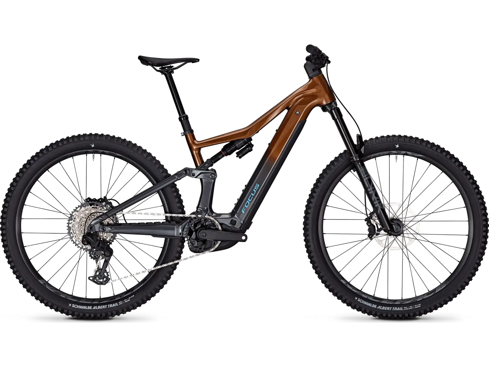 Focus JAM2 6.8 800 Wh horský elektrobicykel Goldbrown / Diamondblack