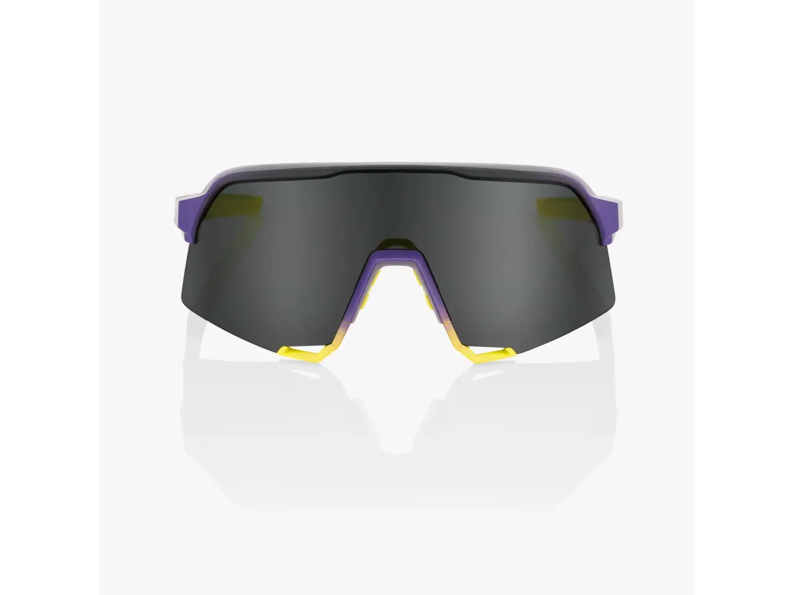 100% S3 okuliare Soft Tact Stone Matte Metallic Digital Brights/Smoke Lens