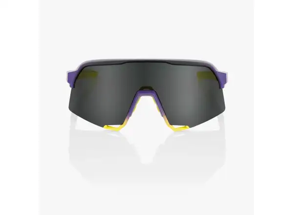 100% S3 okuliare Soft Tact Stone Matte Metallic Digital Brights/Smoke Lens