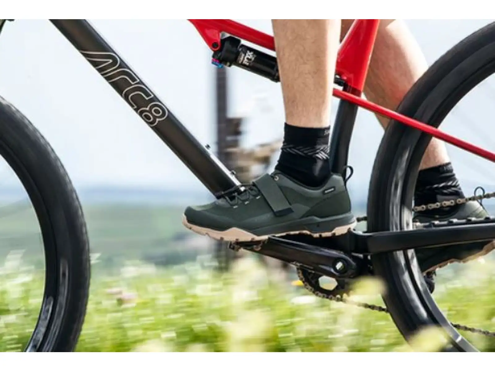 Shimano SH-EX500 pánske tretry zelená