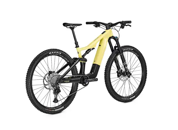 Focus Jam2 SL 8.8 DI 430 Wh horský elektrobicykel Limeyellow Glossy/Carbon Raw Glossy