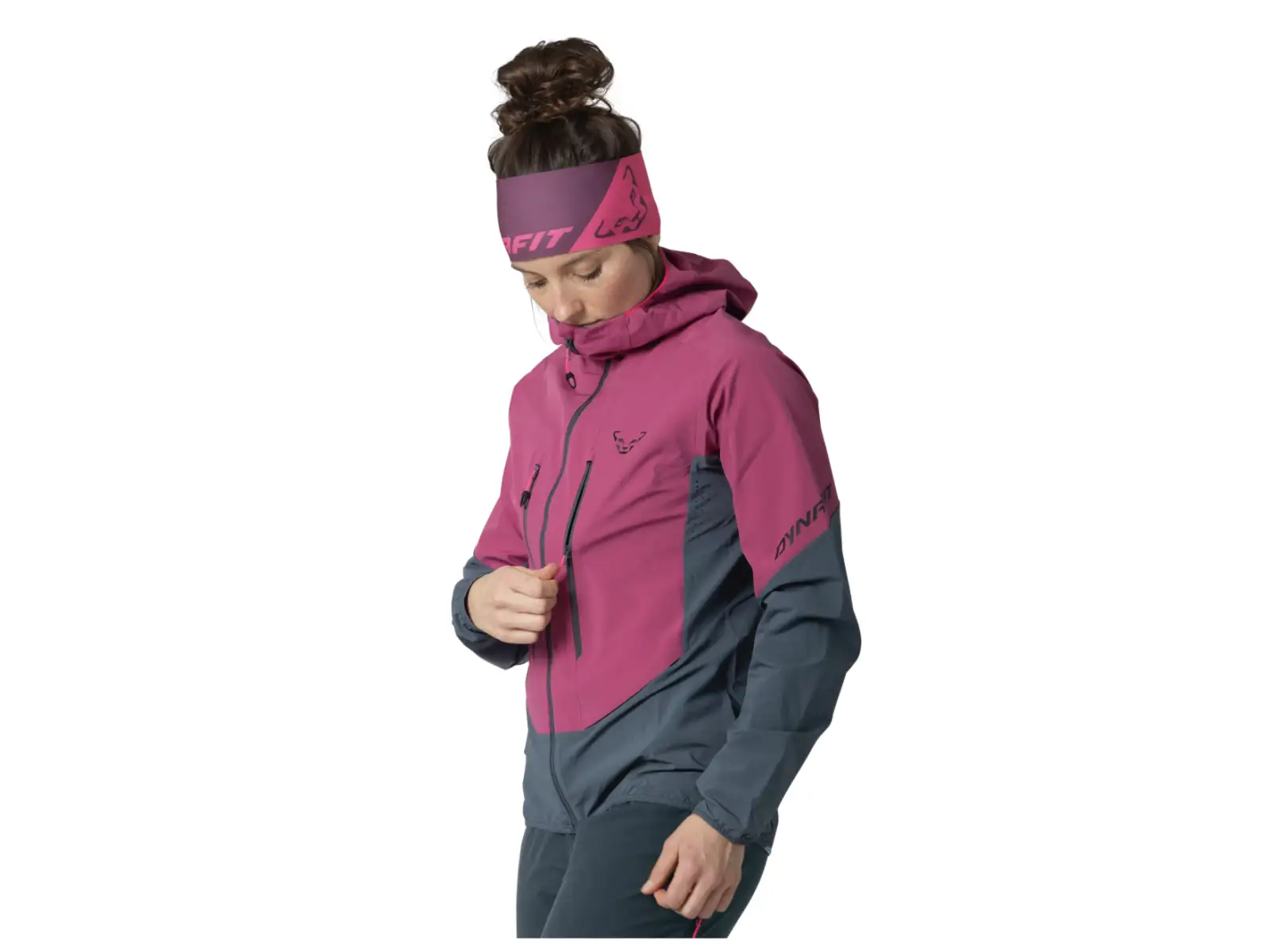 Dynafit Blacklight Softshell dámska bunda Magenta