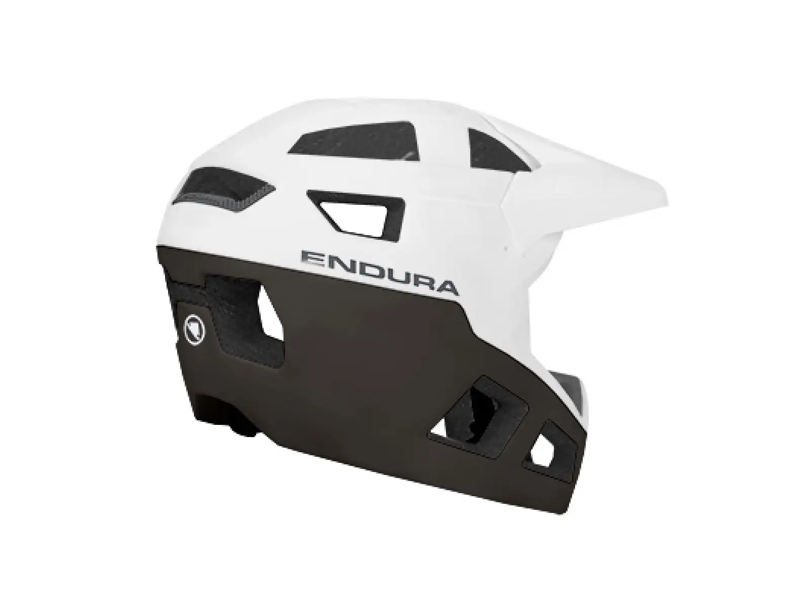Endura SingleTrack Full Face prilba White