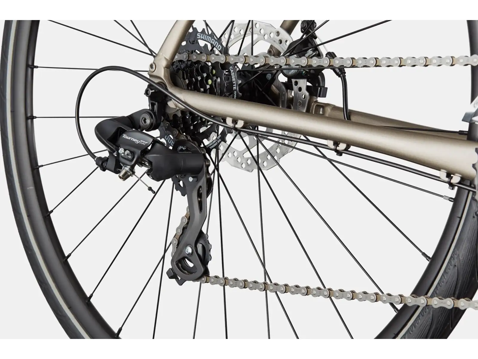 Cannondale Quick Disc 5 Remixte dámsky trekingový bicykel Meteor Grey
