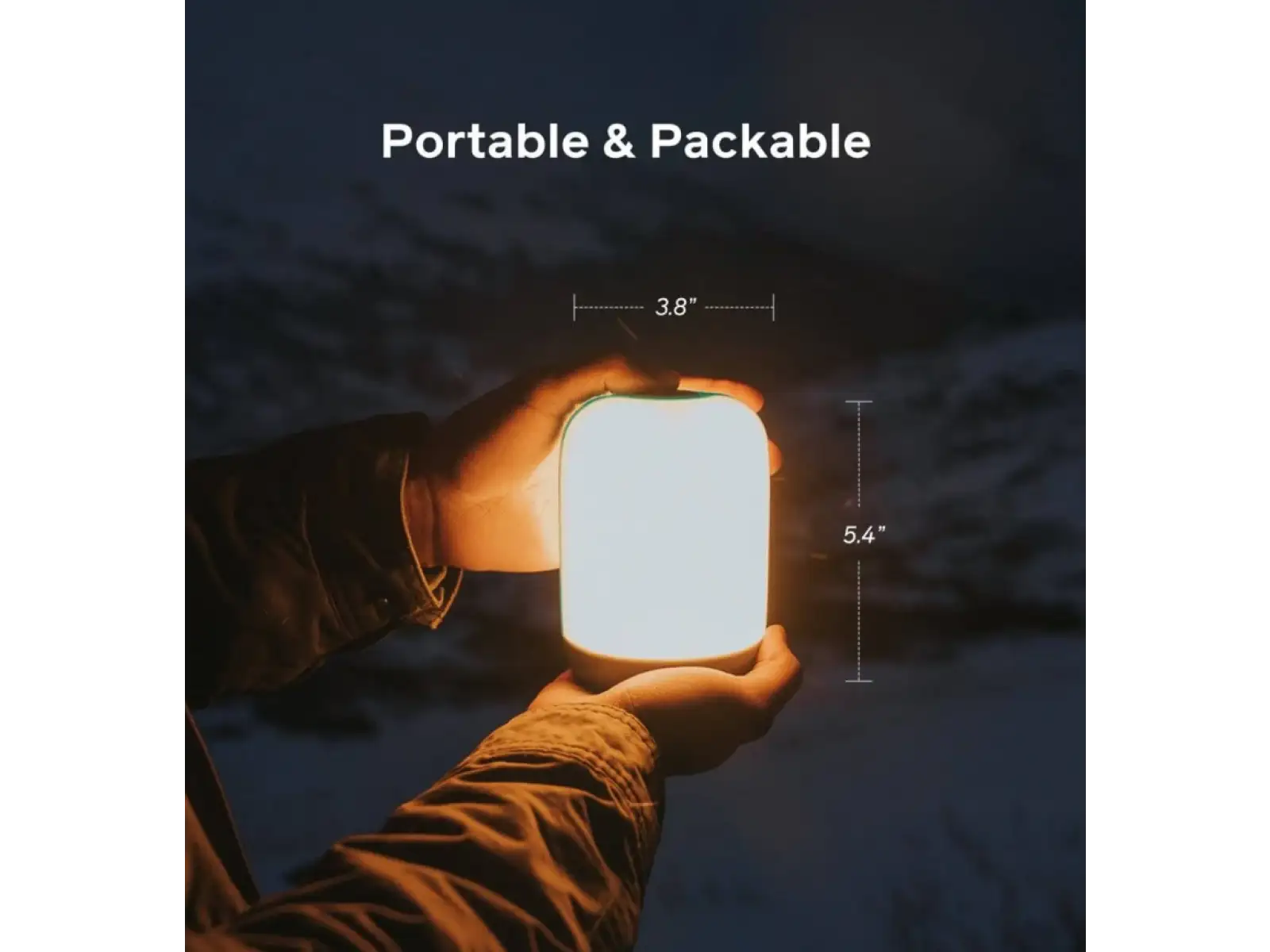 BioLite Alpenglow 500 lampa