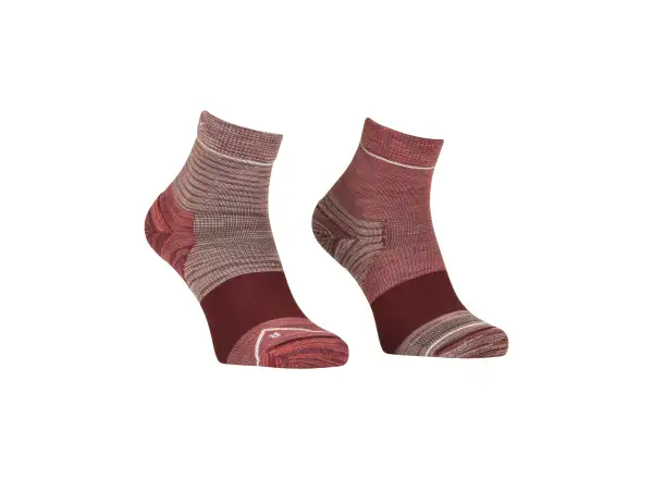 Ortovox Alpine Quarter Socks dámske ponožky Wild Rose