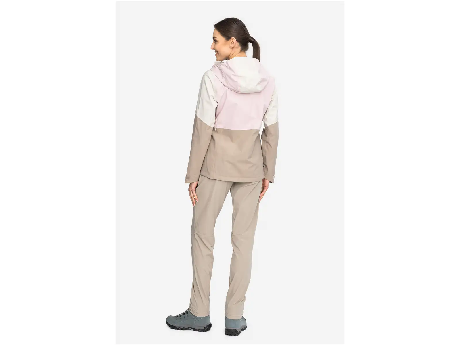 Viking Numani dámska bunda Beige/Light pink