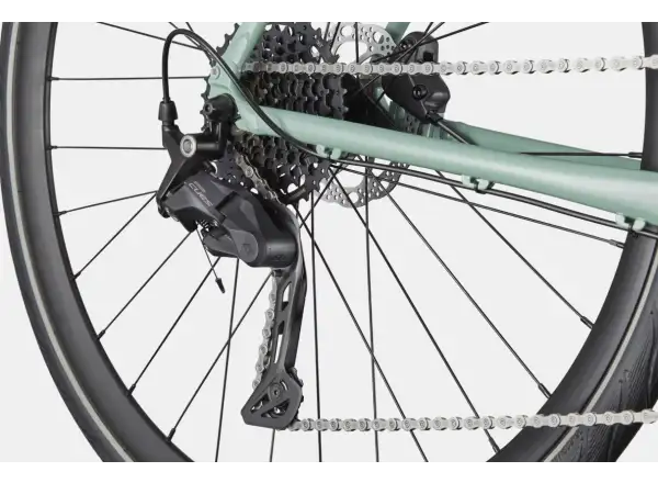 Cannondale Quick 3 Remixte Step-thru trekingový bicykel Sage