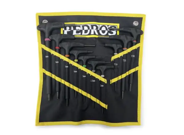 Sada imbusových a torx kľúčov Pedros Pro T/L 10 ks