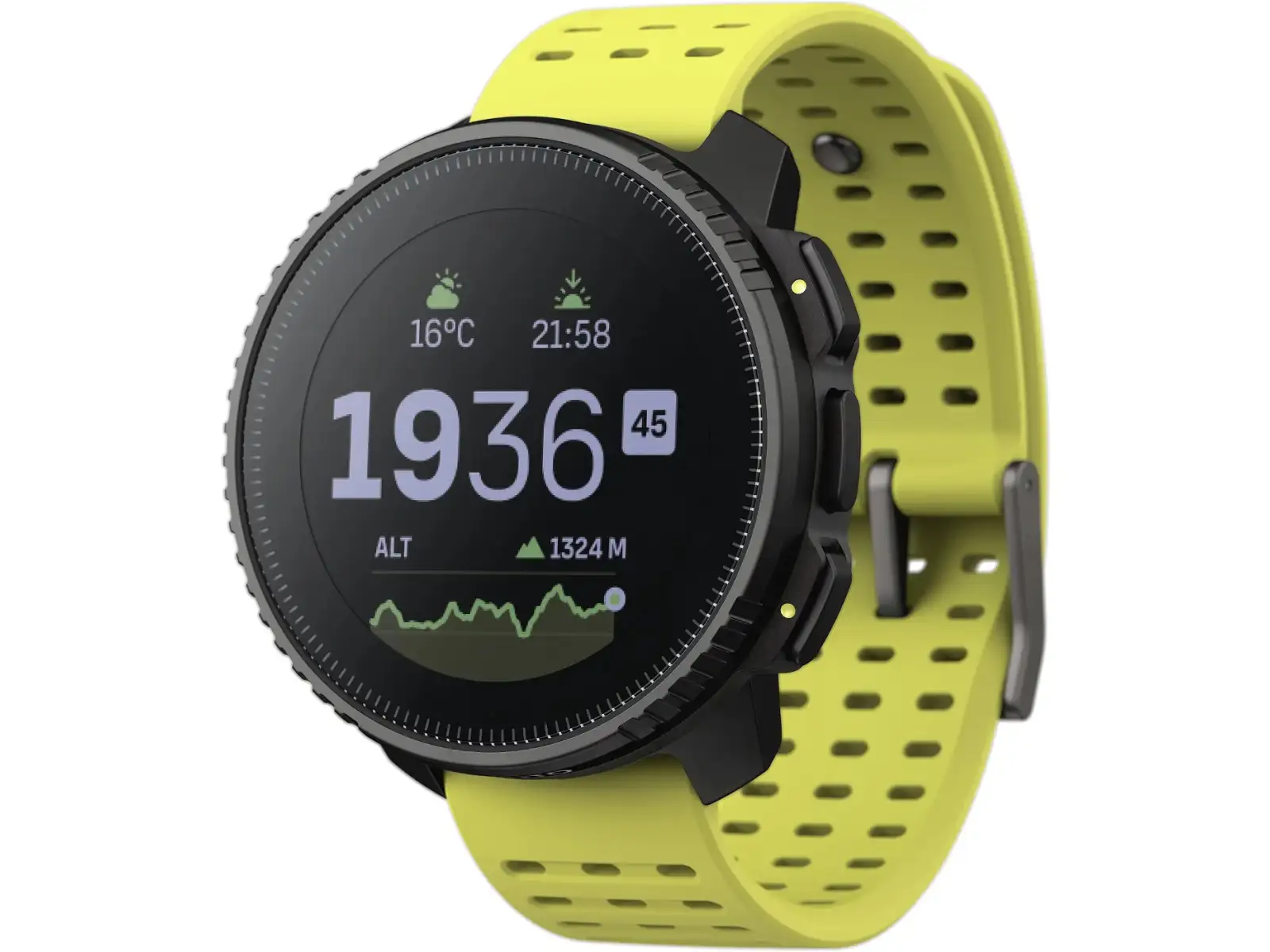 Suunto Vertical smart hodinky Black Lime