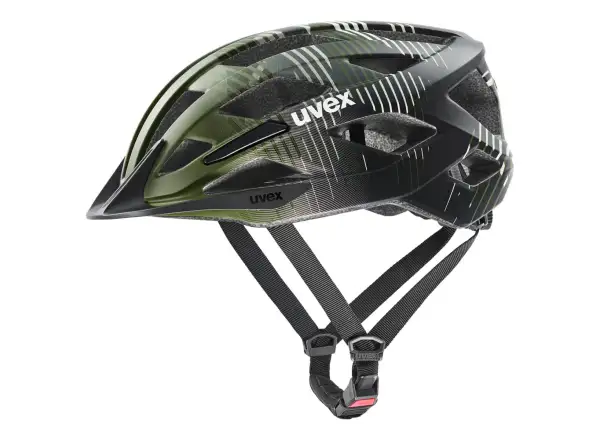 Uvex Air Wing 2 CC detská prilba Dark Olive-Black Matt